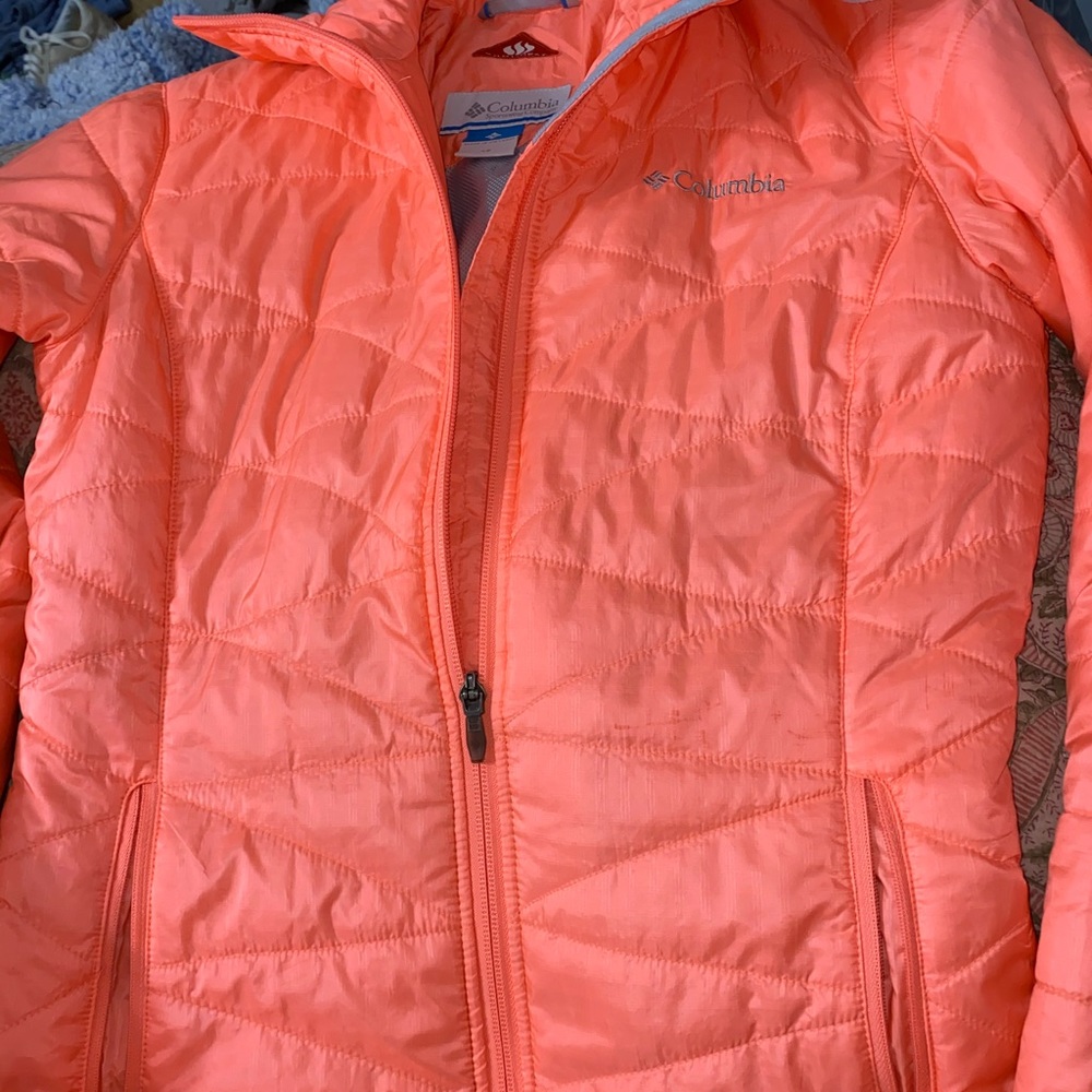 Columbia pink jacket